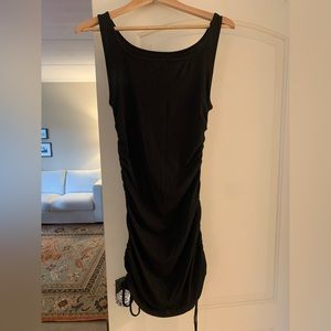 Drawstring Bodycon Dress